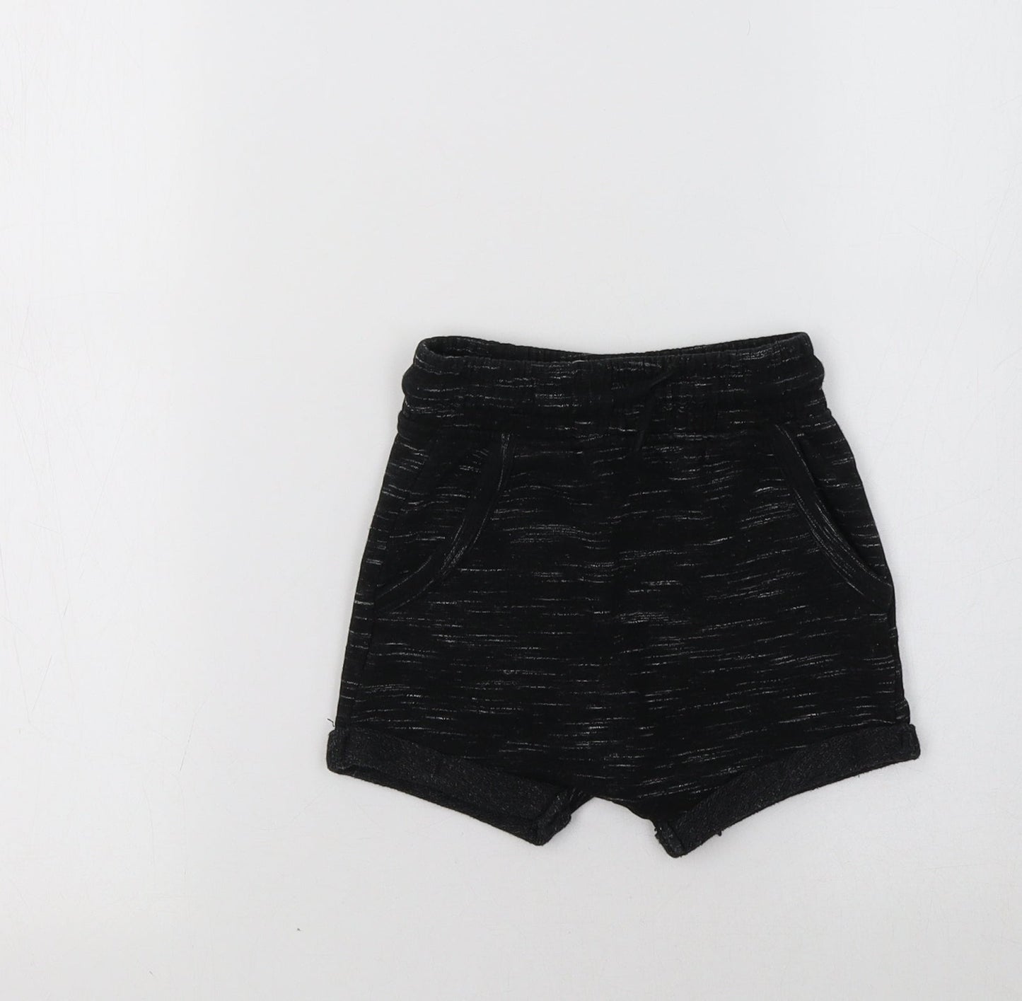 George Baby Black   Cropped Trousers Size 12-18 Months