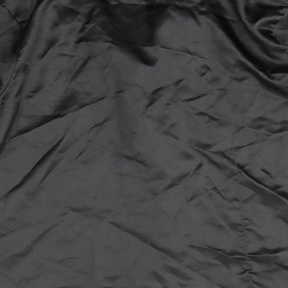 Camille Womens Black   Basic Button-Up Size 12