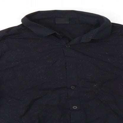 ASOS Mens Black    Button-Up Size M