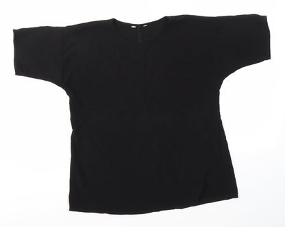 F&F Womens Black   Basic Blouse Size 12