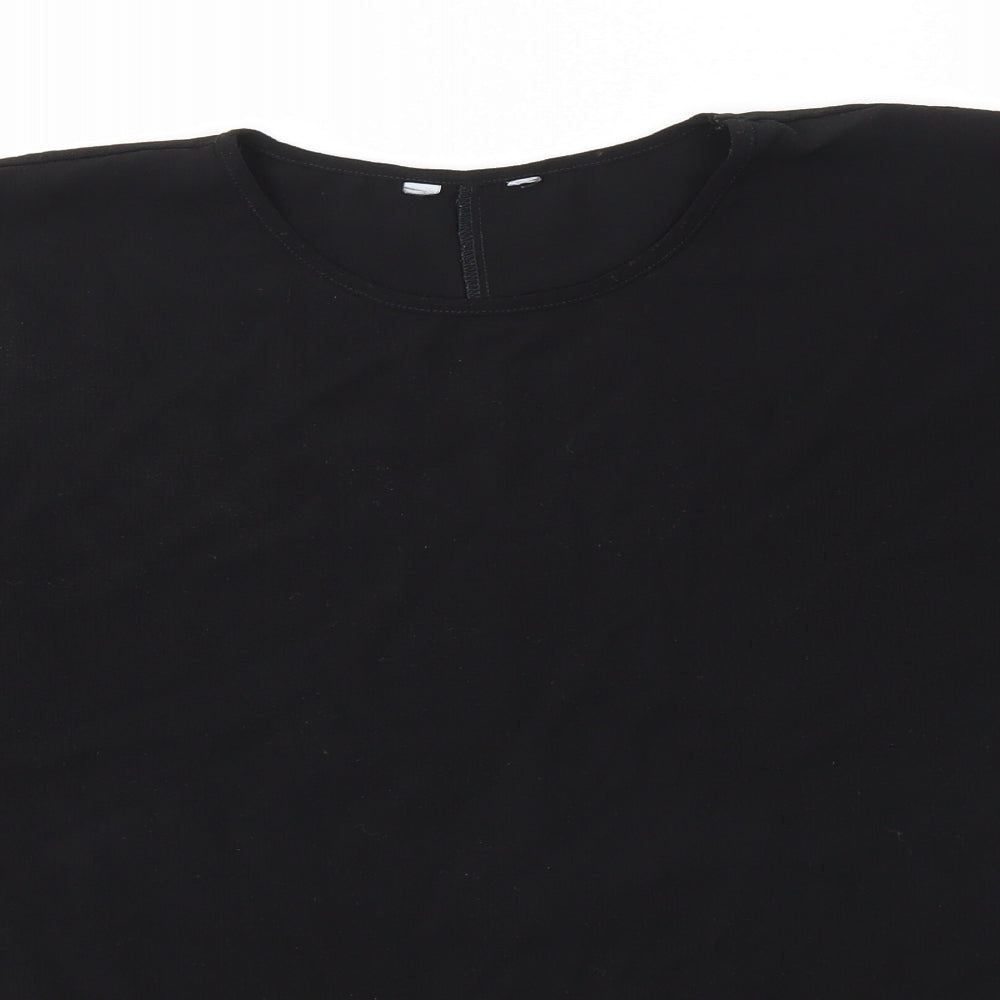 F&F Womens Black   Basic Blouse Size 12