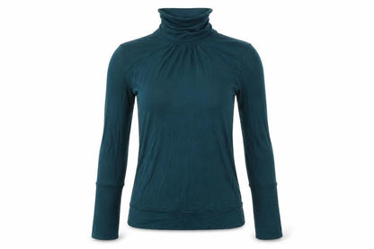 Womens UK Size 6 Warehouse Green Basic Blouse