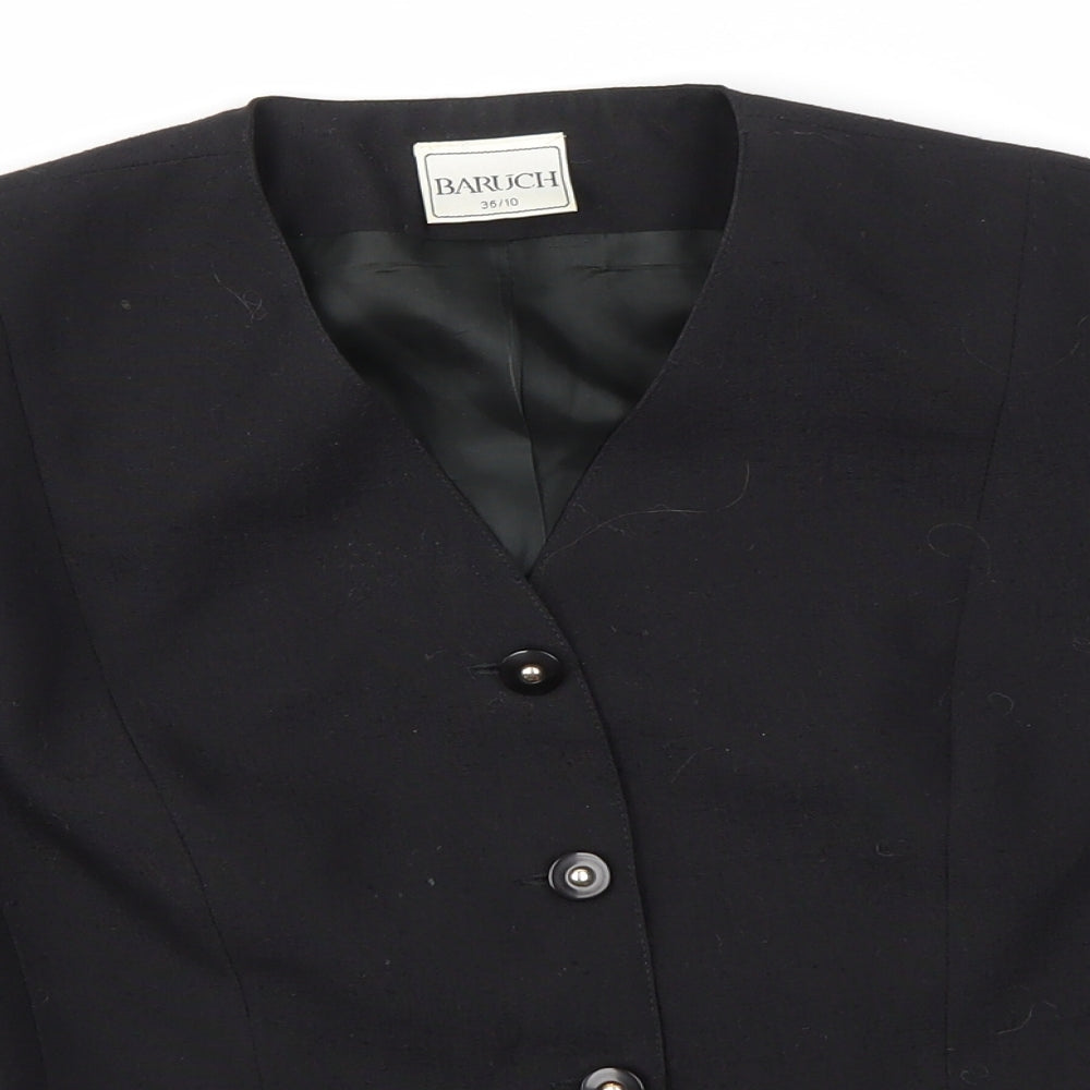 Baruch Womens Black   Cardigan Jumper Size 10