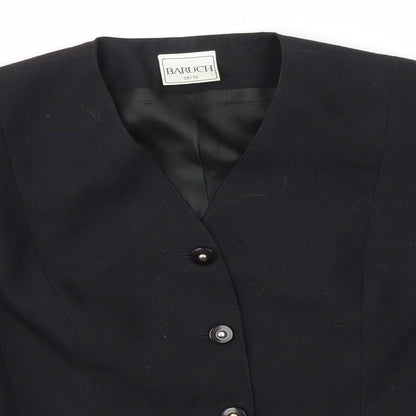 Baruch Womens Black   Cardigan Jumper Size 10