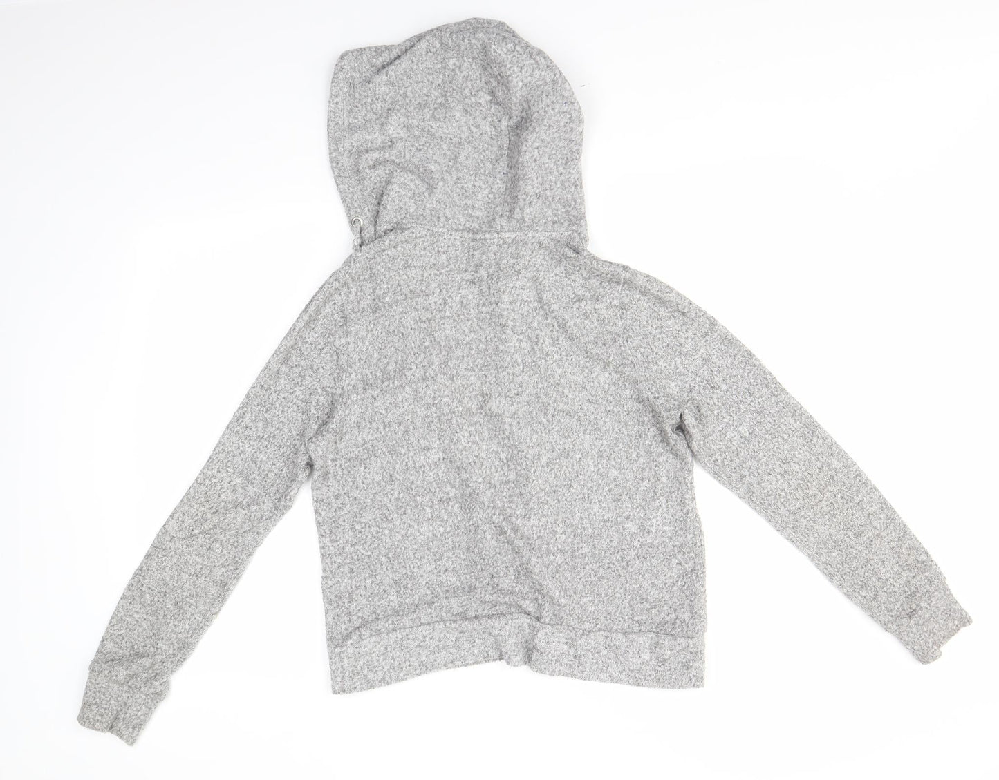 H&M Womens Grey   Full Zip Hoodie Size L