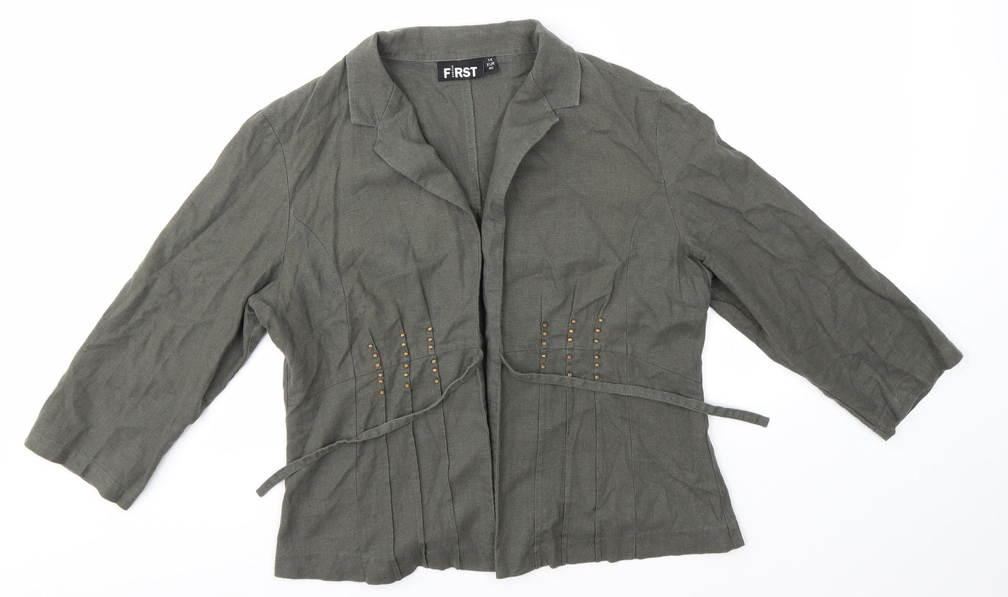 First Avenue Womens Grey   Jacket  Size 14