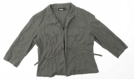 First Avenue Womens Grey   Jacket  Size 14