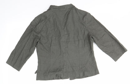 First Avenue Womens Grey   Jacket  Size 14