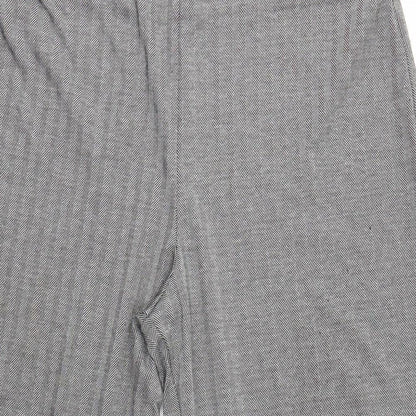 Womens UK Size 20 M&S Regular Fit Dress Pants Grey Trousers