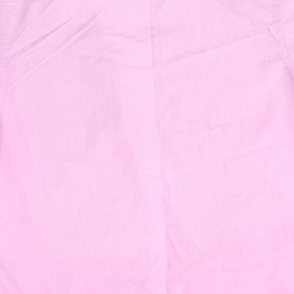 George Mens Purple    Button-Up Size L