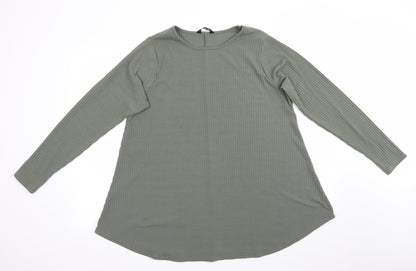 Womens UK Size  Limited Collection Green Pullover Jumper