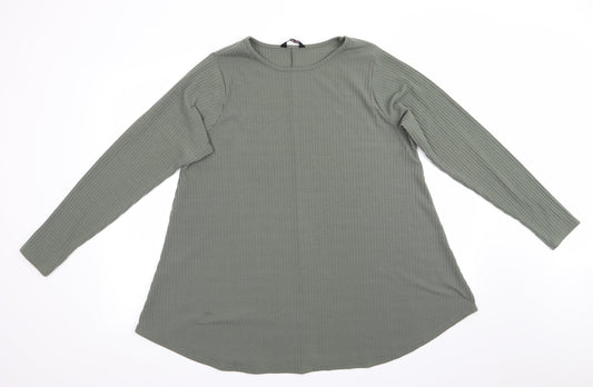 Limited Collection  Womens Green   Pullover Jumper   - Swing style pulover