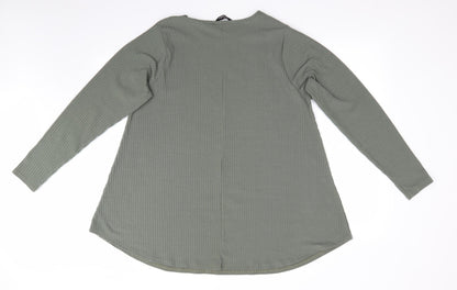 Womens UK Size  Limited Collection Green Pullover Jumper