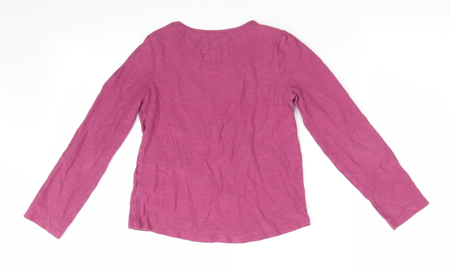 TU Girls Pink   Basic Casual Size 8 Years  - gathered shoulders