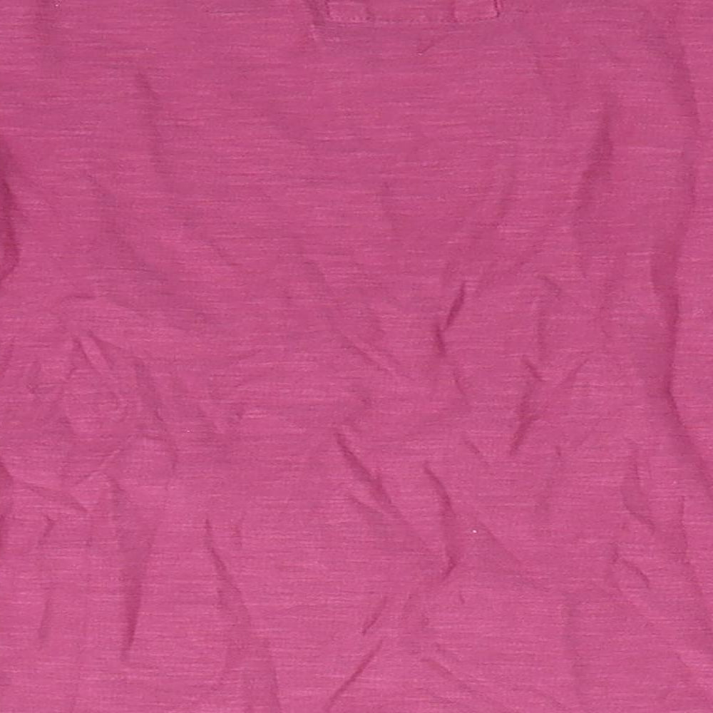 TU Girls Pink   Basic Casual Size 8 Years  - gathered shoulders