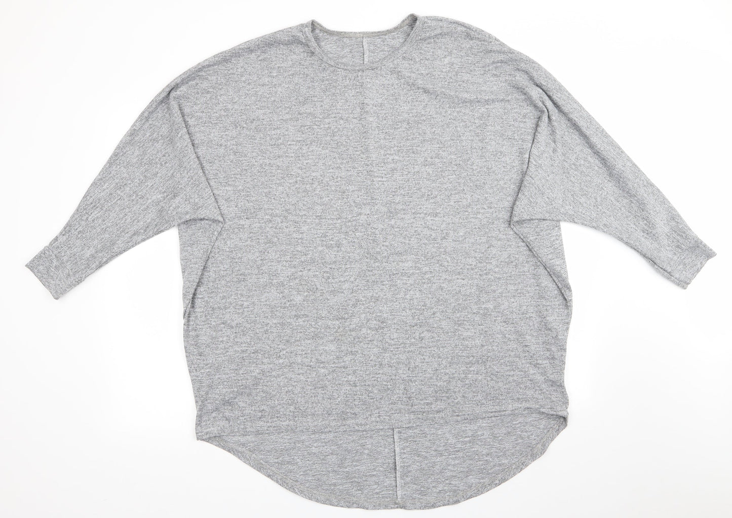 Womens UK Size  Preworn Grey Tunic Jumper