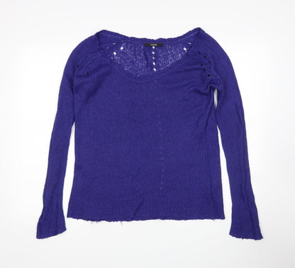George Womens Purple   Pullover Jumper Size 10