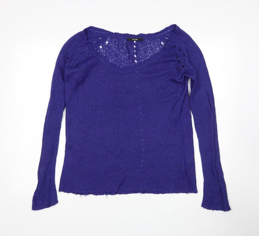 George Womens Purple   Pullover Jumper Size 10
