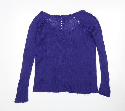 George Womens Purple   Pullover Jumper Size 10