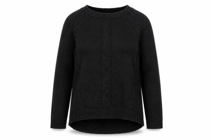 Womens UK Size M Preworn Black Pullover Jumper