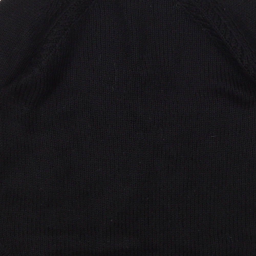 Womens UK Size M Preworn Black Pullover Jumper