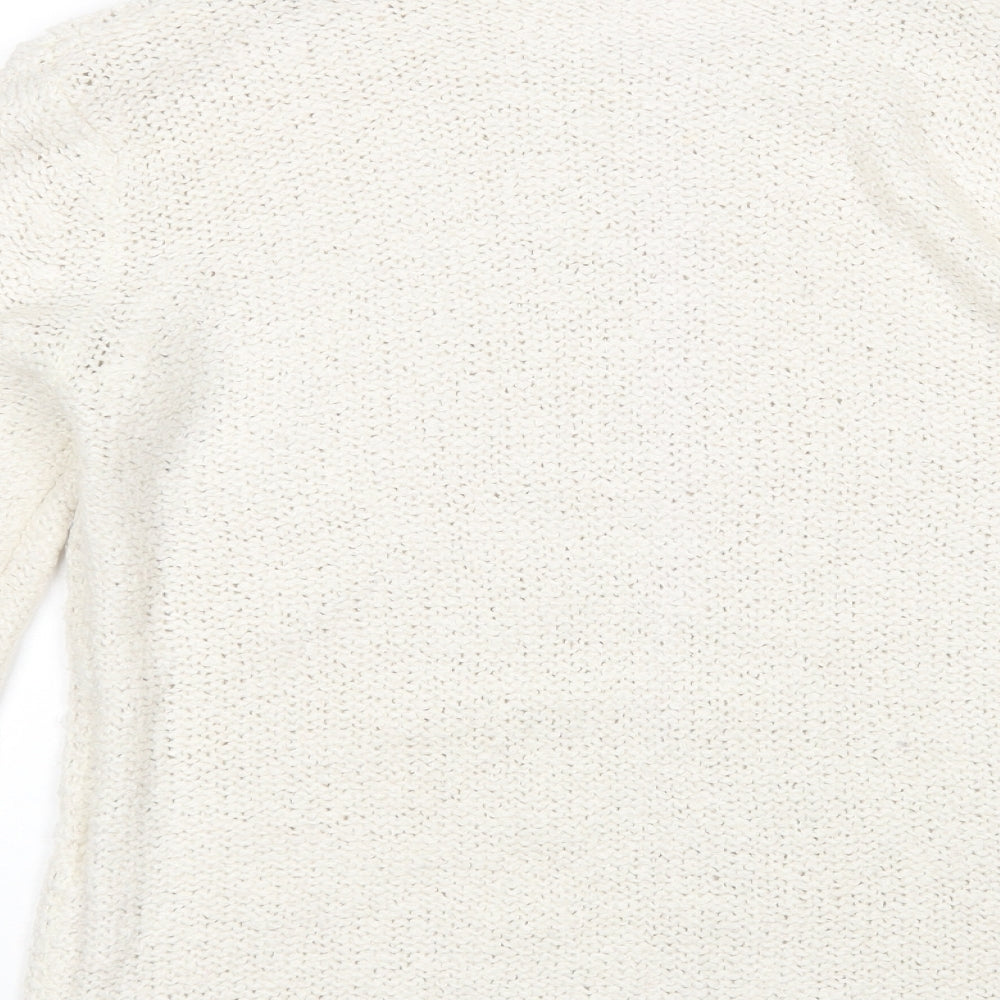 Vera Moda Womens Ivory   Pullover Jumper Size M