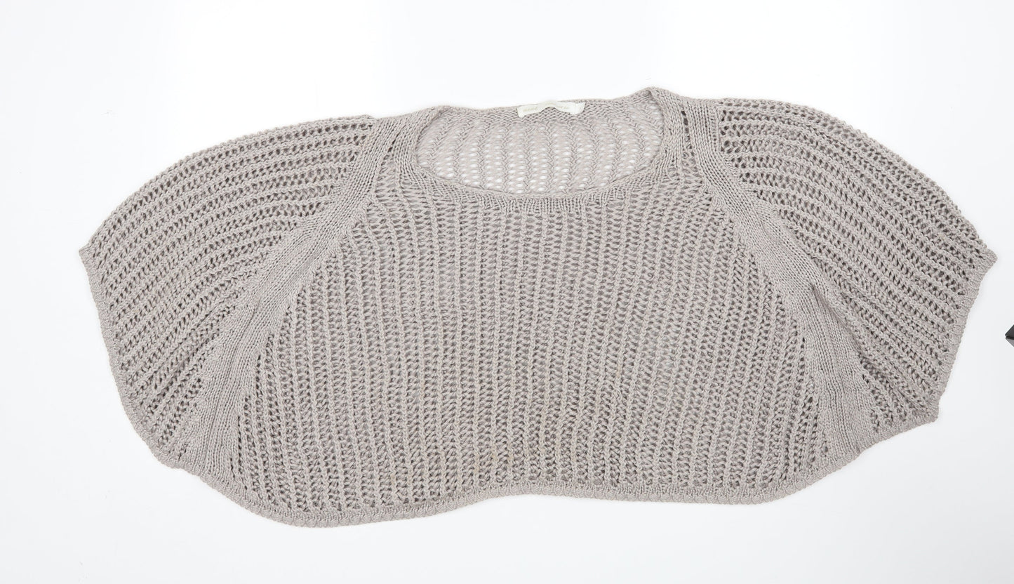 Womens UK Size L NEXT Beige Pullover Jumper