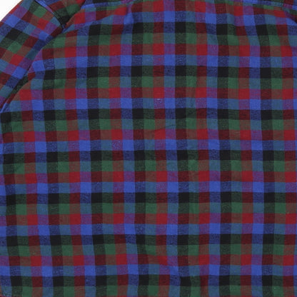 Mens UK Size XL Chor Multicoloured  Button-Up Long Sleeve Casual Shirt