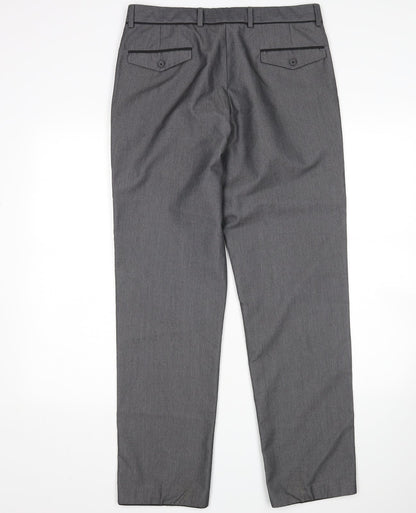 urton  Mens Grey   Trousers  Size 32 L30 in