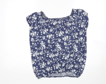 F&F Womens Multicoloured Floral  Basic T-Shirt Size 12