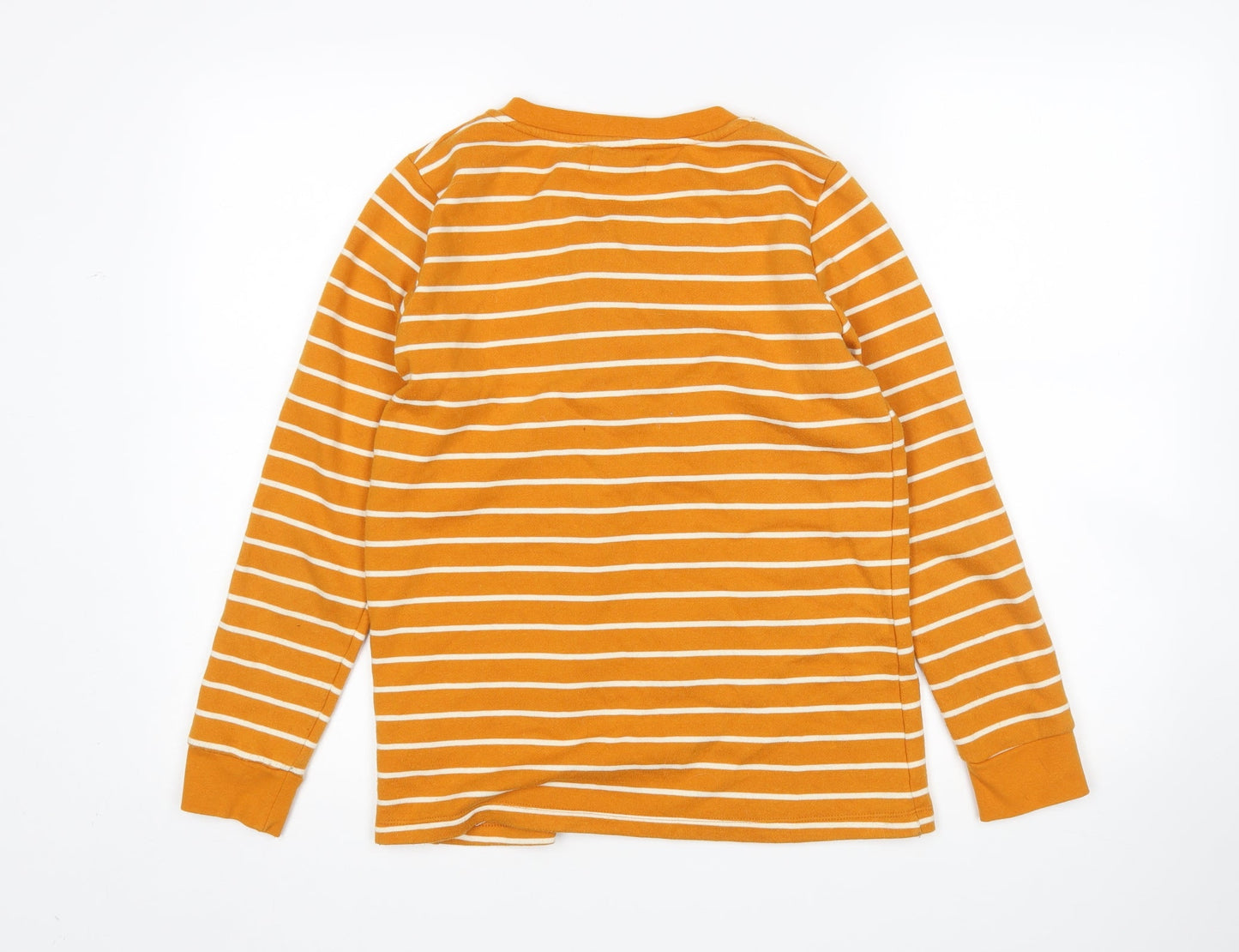 Womens UK Size S Papaya Multicoloured Pullover Jumper