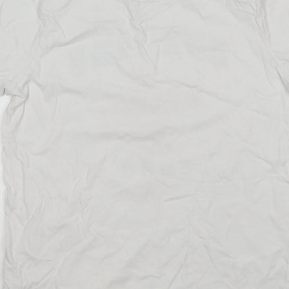 Primark Boys White   Basic T-Shirt Size 12-13 Years  - England Euro 2020