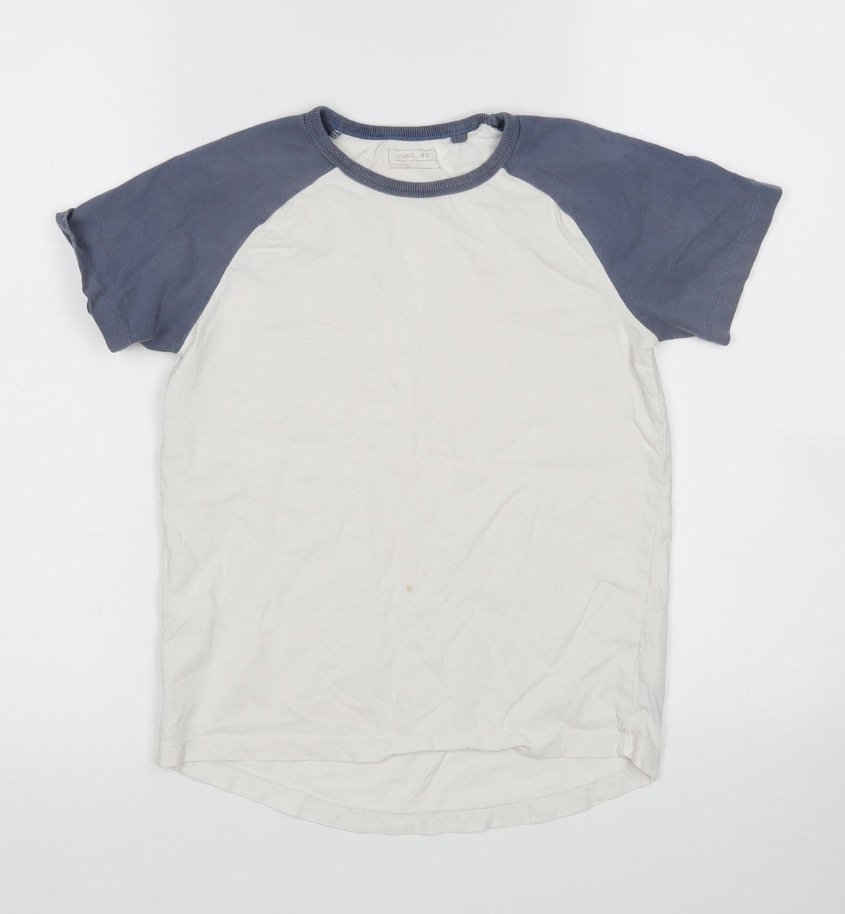 Front view of Next boys’ multicoloured basic t-shirt, size 9, years