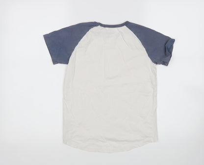 Back view of Next boys’ multicoloured basic t-shirt, size 9, years