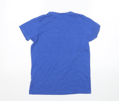 Primark Boys Blue   Basic T-Shirt Size 9-10 Years