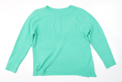 M&CO. Womens Green   Pullover Jumper Size 16