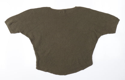 Womens UK Size S Amanti Green Pullover Jumper