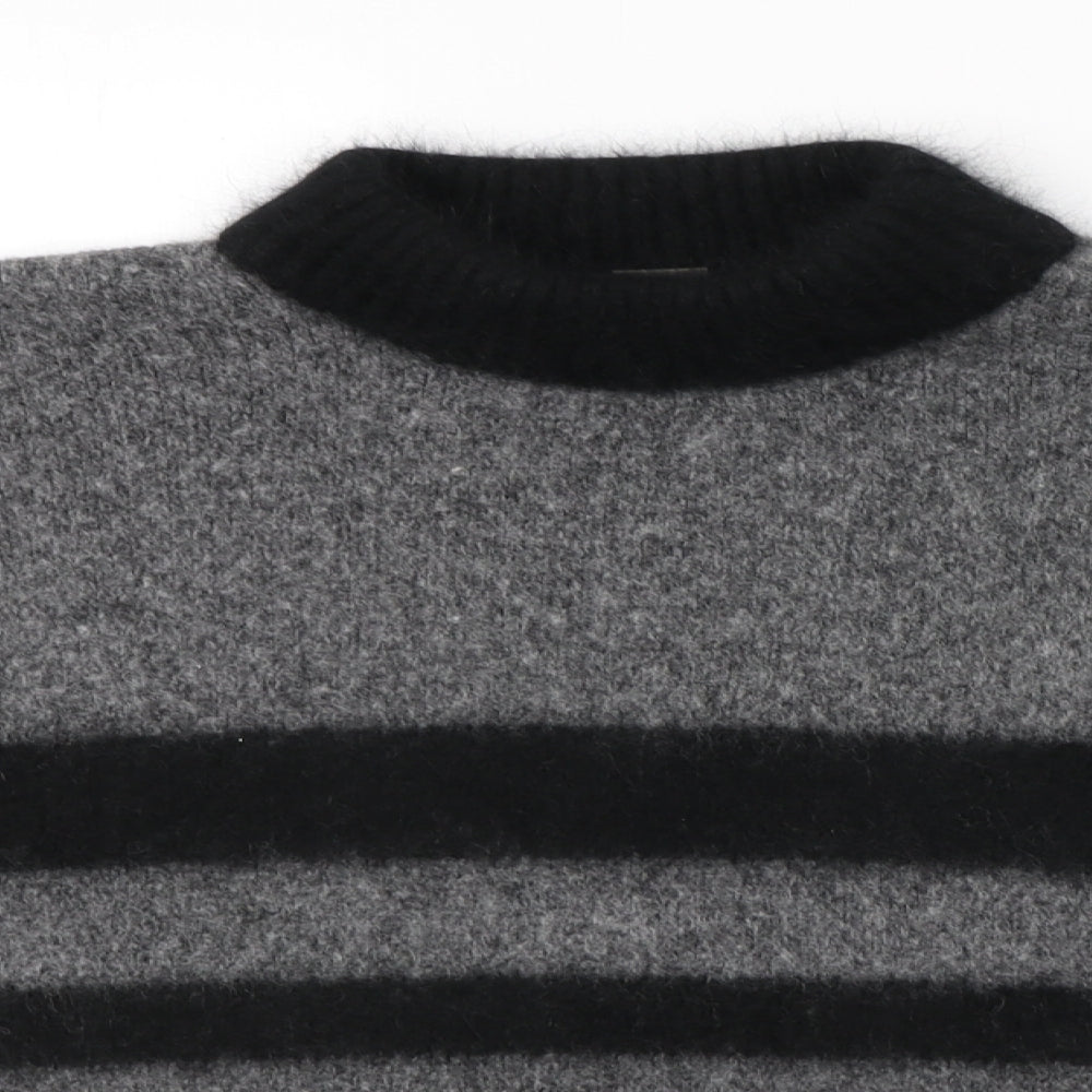 Womens UK Size  Preworn Grey Pullover Jumper