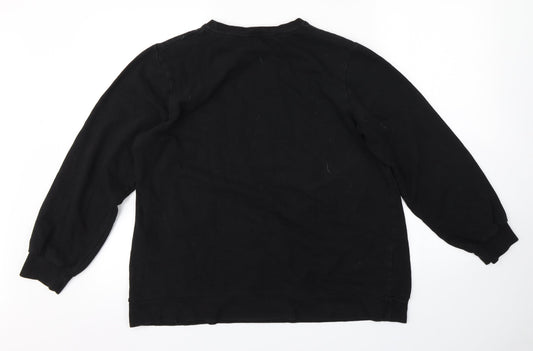 Primark Womens Black   Pullover Jumper Size 10