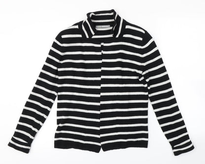 Womens UK Size 12 M&S Black Cardigan Jumper