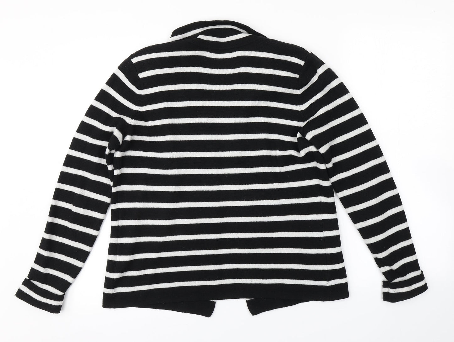Womens UK Size 12 M&S Black Cardigan Jumper