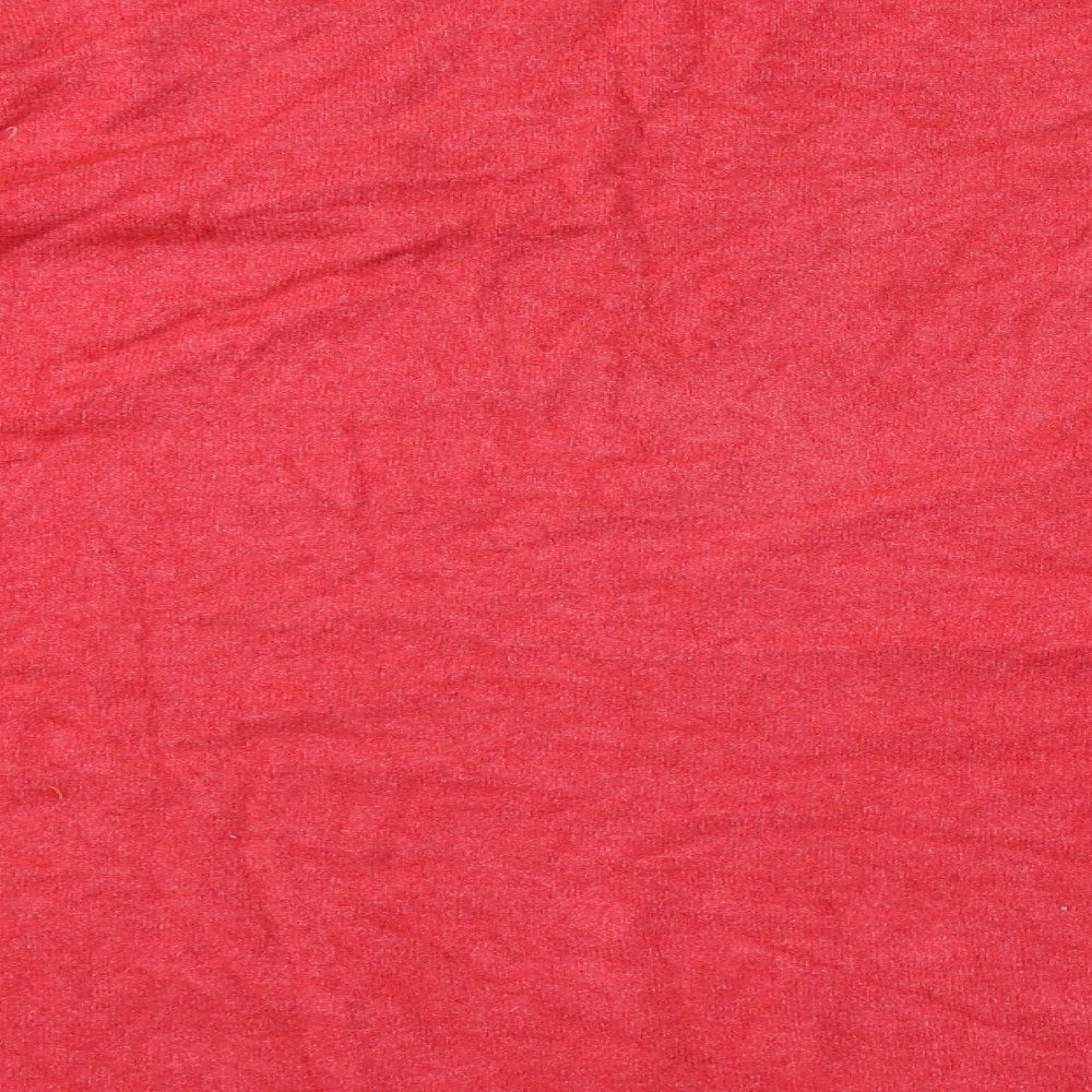 Womens UK Size  Preworn Red Pullover Jumper