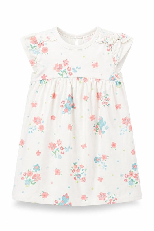 George Girls Multicoloured Floral  A-Line  Size 18-24 Months