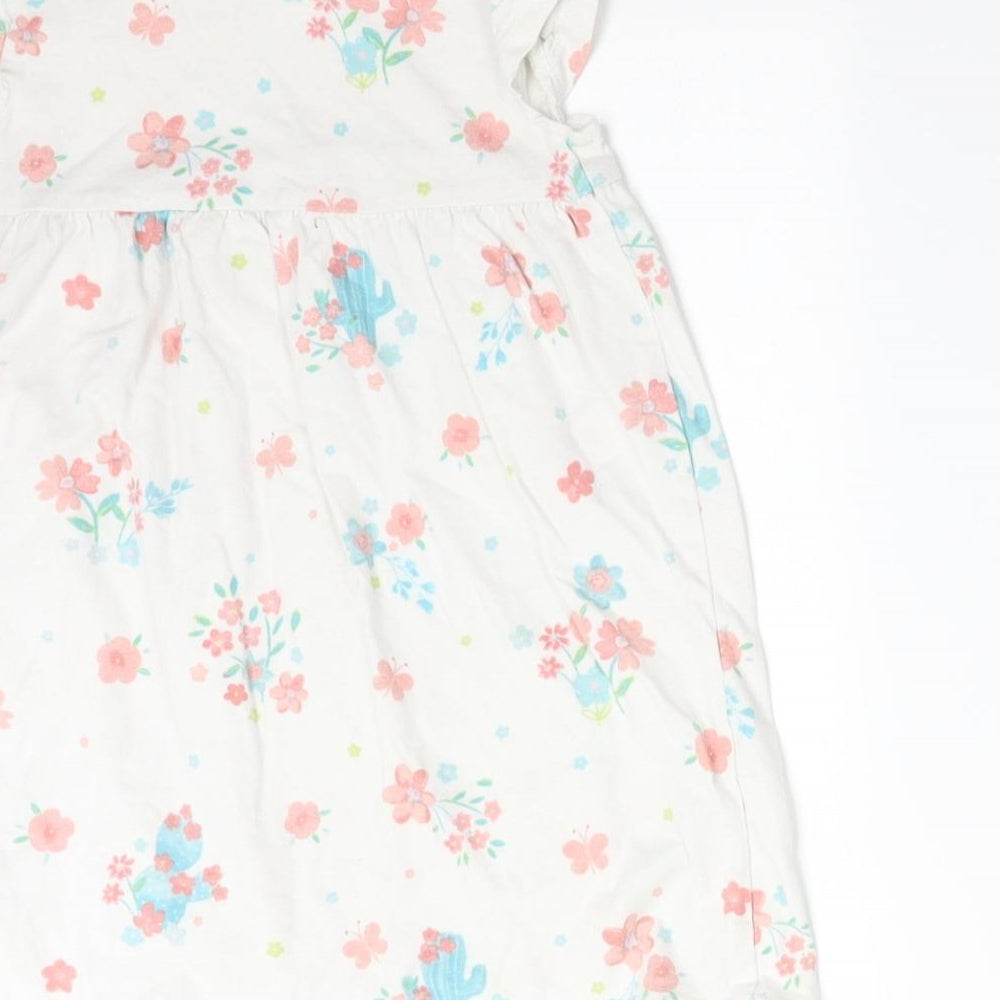George Girls Multicoloured Floral  A-Line  Size 18-24 Months