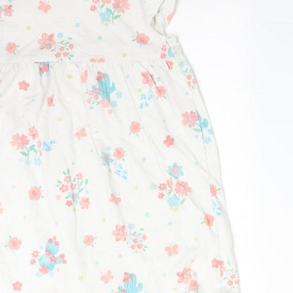 George Girls Multicoloured Floral  A-Line  Size 18-24 Months