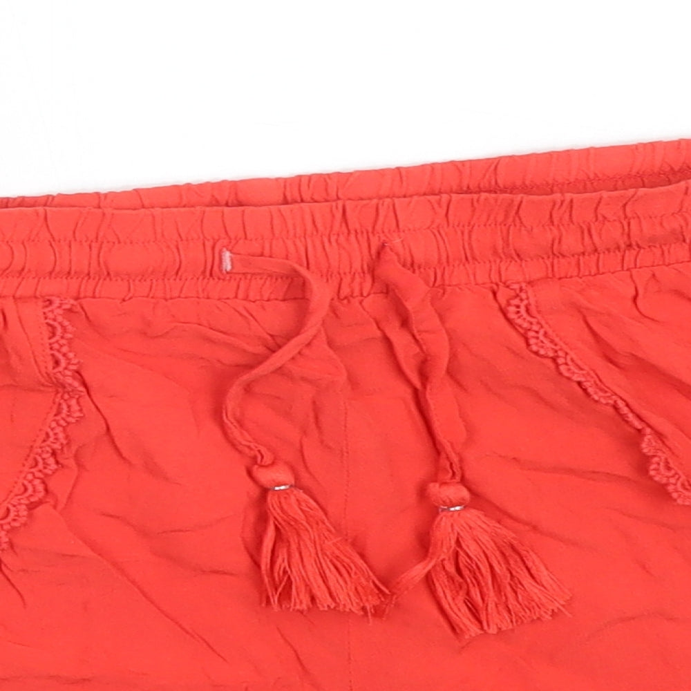 Primark Womens Red    Shorts Size 6