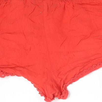 Primark Womens Red    Shorts Size 6