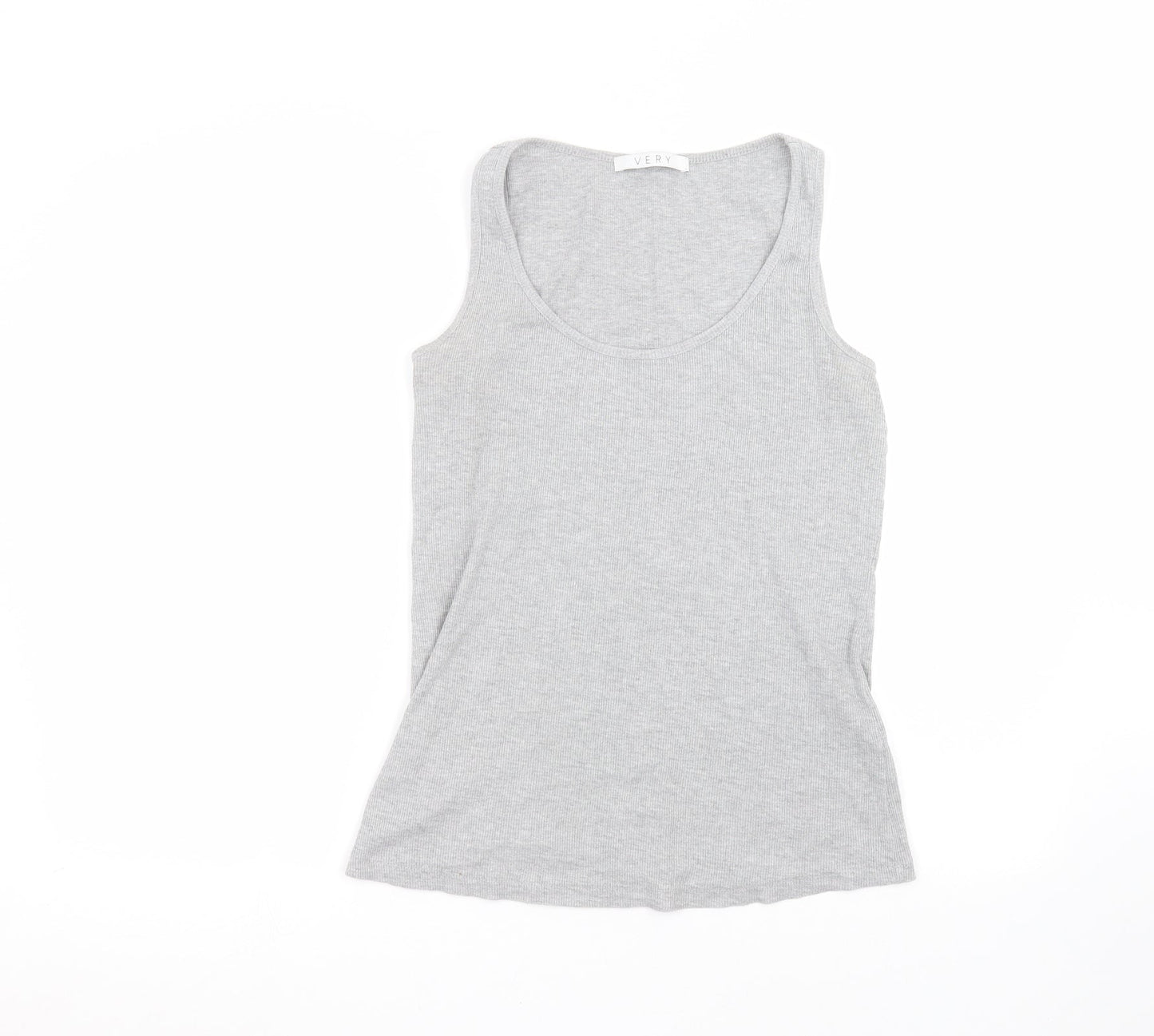 Womens UK Size 12 Very Grey Basic Tank