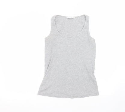 Womens UK Size 12 Very Grey Basic Tank