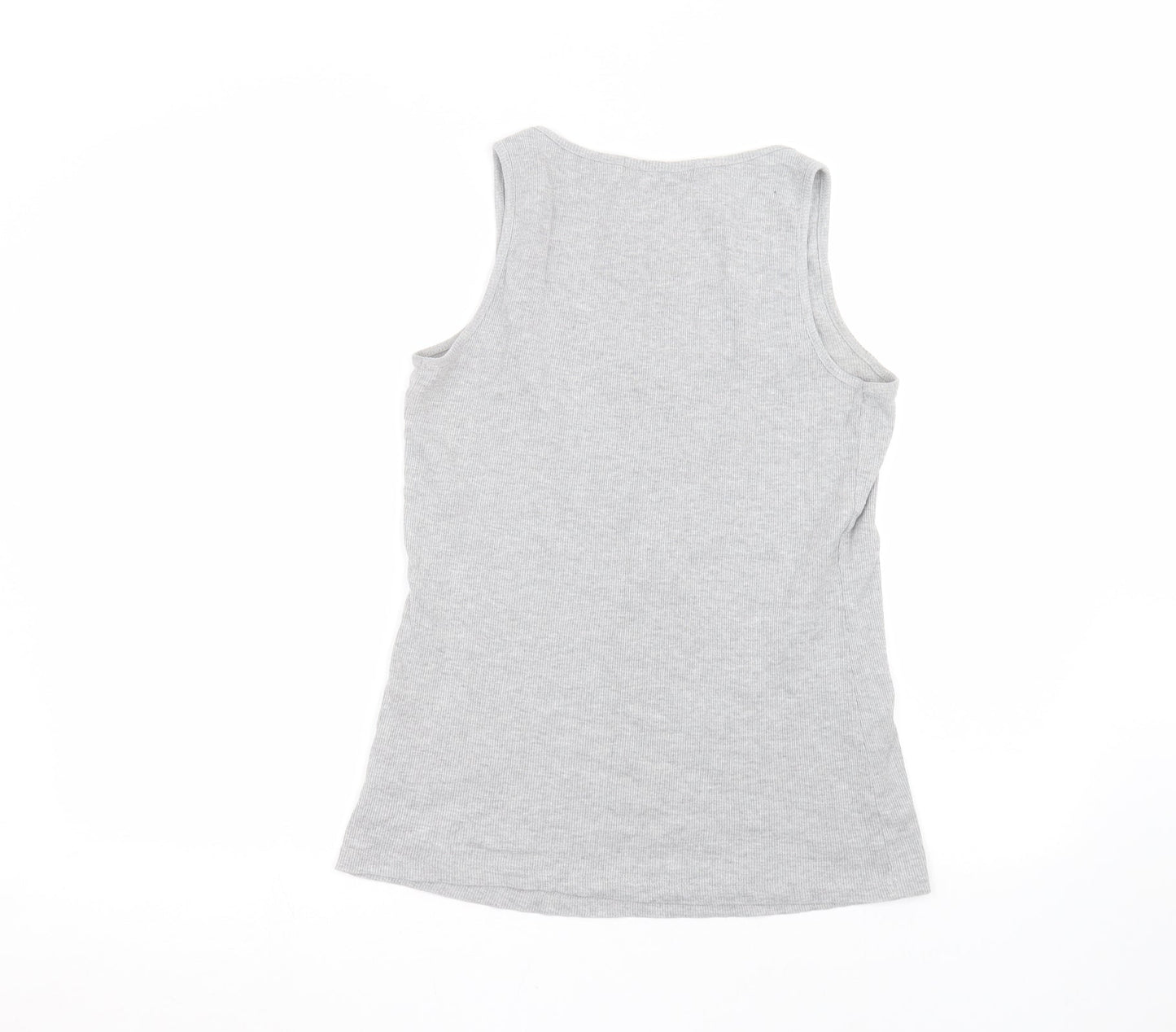 Womens UK Size 12 Very Grey Basic Tank